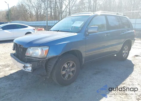 2006 Toyota Highlander z USA, uszkodzony, nr VIN JTEGD21A860136841